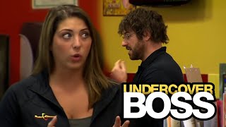 The RUDEST Employee on Undercover Bosses [upl. by Ellac57]