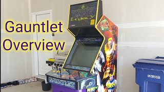 Gauntlet Legends Dark Legacy Arcade Cabinet Overview [upl. by Carper]