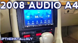 2008 Audi A4 radio removal replacement and install [upl. by Abie]