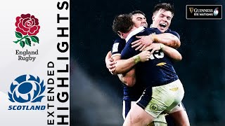 England v Scotland  EXTENDED Highlights  Historic Scotland Victory  Guinness Six Nations 2021 [upl. by Nida794]