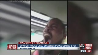 Lawsuit Police used excessive force in stop [upl. by Woodman]