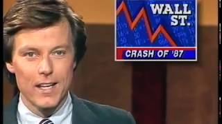 The 1987 stock market crash Original news report [upl. by Maitund364]