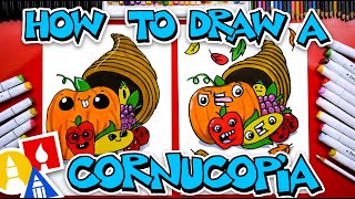 How To Draw A Funny Cornucopia [upl. by Nemhauser]