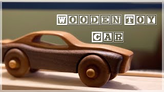 Making a Wooden Toy Car [upl. by Ahser164]