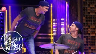 Will Ferrell and Chad Smith DrumOff [upl. by Acinonrev]