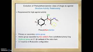 Phenylethanolamines  Structure Activity Relationship of Catecholamines [upl. by Tonie621]