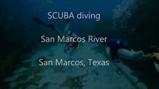 SCUBA diving the San Marcos River in San Marcos Texas [upl. by Rolyat]