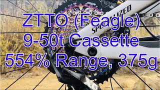 Feagle ZTTO 950t 12Speed Cassette review [upl. by Eneleahs]