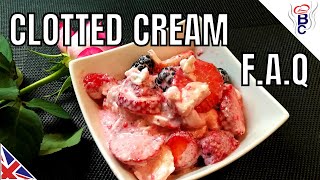 Clotted Cream What Is It How Do I Eat Cornish Clotted Cream How To Use Clotted Cream Recipe Liquid [upl. by Eilrahs]