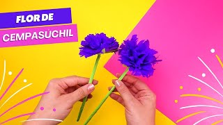 Cómo hacer Flor de Cempasúchil con papel crepé DIY  Flores de papel [upl. by Pappano]