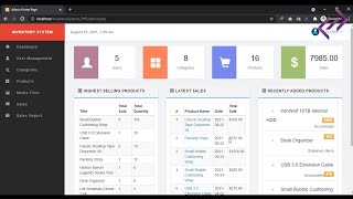 Inventory Management System in PHP MySQL with Source Code  CodeAstro [upl. by Eniarral956]