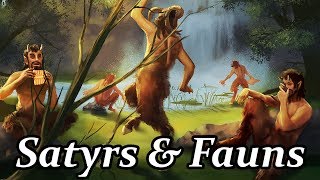 The Satyrs amp Fauns of Greek amp Roman Mythology  Greek Mythology Explained [upl. by Yajiv]