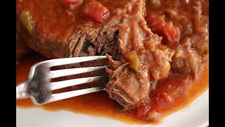 Slow Cooker Swiss Steak Recipe [upl. by Frasquito]