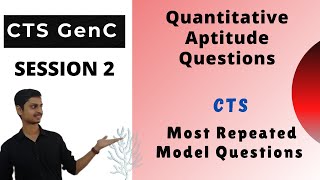 Cognizant aptitude questions Cognizant GenC Numerical Ability QuestionsSesssion 2 [upl. by Nirret]