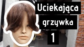 Jak zrobić uciekającą grzywkę na boki Tutorial by Fengii Fundament [upl. by Tal355]