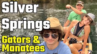 Silver Springs State Park Florida Glass Bottom Boat CanoeKayak [upl. by Inalel833]