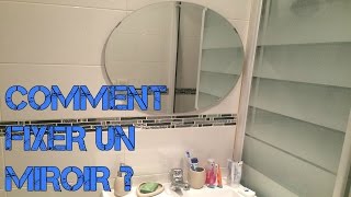 comment fixer un miroir [upl. by Asil]