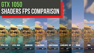 GTX 1050 Minecraft Shader FPS Comparison SEUS KUDA CONTINUUM BSL Sildurs etc [upl. by Nerred]