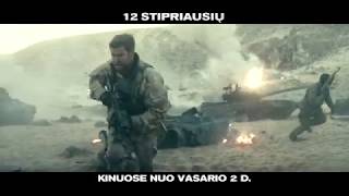 12 STIPRIAUSIŲ  karinis veiksmo filmas  išslaptinta tikra istorija kinuose nuo vasario 2 d [upl. by Nairam]