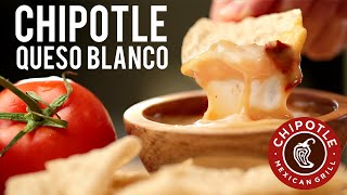 Chipotles Official Queso Blanco Recipe Regular amp Vegan Version Included [upl. by Ynalem]