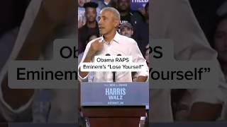 Obama RAPS Eminems Lose Yourself [upl. by Autum]