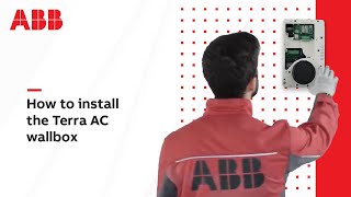 How to install the ABB TERRA AC Wallbox for electric vehicle charging [upl. by Malin207]