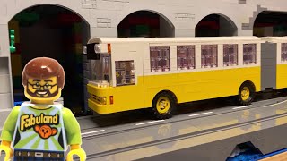 Articulated LEGO bus LeylandDAB [upl. by Angeli395]