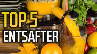 DIE 5 BESTEN ENTSAFTER  Slow Juicer im Vergleich Test 2021 deutsch Siehe VideoInfo [upl. by Burner]