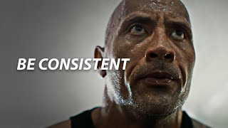 BE CONSISTENT  Powerful Motivational Video for 2021 [upl. by Crowns687]