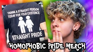 HOMOPHOBIC MERCH THAT KINDA SLAYS  NOAHFINNCE [upl. by Yecam919]