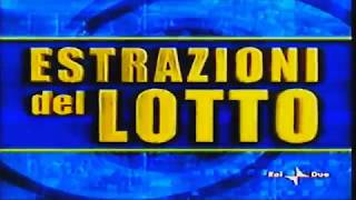 Estrazioni del LOTTO 24122007 Rai Due [upl. by Tatianna378]