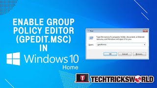 How to Enable gpeditmsc In Windows 10 Home edition [upl. by Conte969]