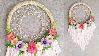 DIY como hacer un ATRAPASUEÑOS paso a paso  DIY Dreamcatcher [upl. by Mas241]