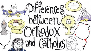 Differences Between Orthodox and Catholics Pencils amp Prayer Ropes [upl. by Attevad]