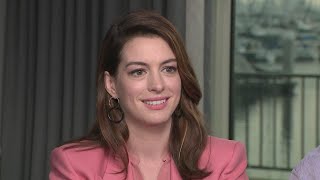 Anne Hathaway Reveals the Hardest Part of Hosting the Oscars Exclusive [upl. by Elayor]