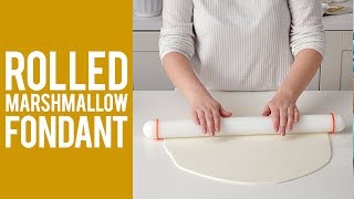 Easy Homemade Marshmallow Fondant Recipe [upl. by Giorgio577]