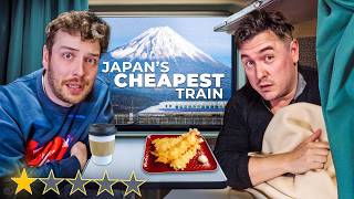 I Slept on Japans CHEAPEST Overnight Train 🇯🇵 FeatCDawgVA​ [upl. by Guenevere]