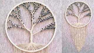 DIY atrapasueños quotARBOL DE LA VIDAquot [upl. by Sollows]