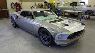 1969 Ford Mustang Mach 40 Concept 54L MidEngine Build Project [upl. by Nemajneb839]