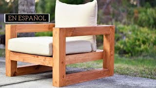 Como Hacer Una Silla De Madera [upl. by Novyert]