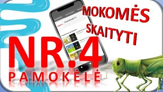 ✅ Skaitome  4 pamokėlė SmartkinderTV  Filmukai vaikams lietuviškai [upl. by Orfurd]