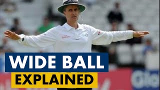 Wide Ball in Cricket Explained  Cricket Law 22  Know Cricket Better Series [upl. by Nadiya620]