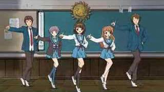 The Melancholy of Haruhi Suzumiya Dance full [upl. by Lihkin160]