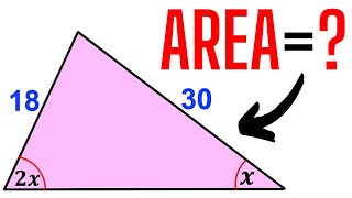 Find the Area of this Triangle  StepbyStep Tutorial [upl. by Nicol429]