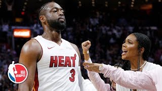 Dwyane Wade puts on a show in final game in Miami  76ers vs Heat  NBA Highlights [upl. by Scoles]