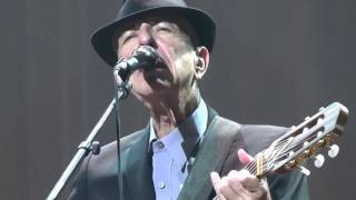 Leonard Cohen  the Partisan Olympia Hall Paris September 30th 2012 [upl. by Ocsicnarf729]