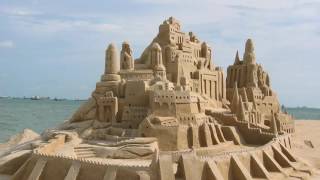 10 Amazing Sandcastles [upl. by Eiramoj]