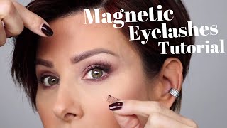 My BEST Tips to Apply MAGNETIC LASHES  The Easiest Tutorial  Dominique Sachse [upl. by Gupta]