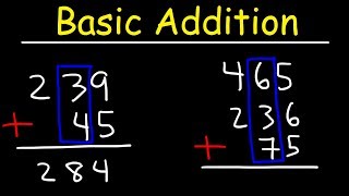 Math  Addition  Basic Introduction [upl. by Enitsenrae]