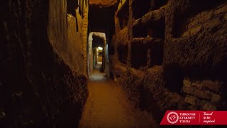 Underground Rome and Catacombs Tour  Through Eternity Tours [upl. by Aleet875]